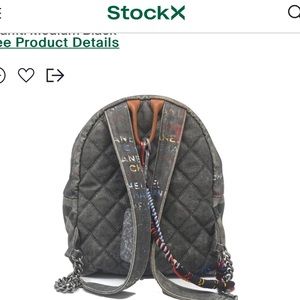 Chanel art school book bag Graffiti
